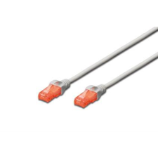 Digitus - Premium CAT6 UTP patch kábel szürke - 3m kábel és adapter