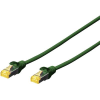 Digitus RJ45 Hálózat Csatlakozókábel CAT 6A S/FTP 1.00 m Zöld Halogénmentes, sodort érpár, Védővel, Lángálló Digitus (DK-1644-A-010/G)