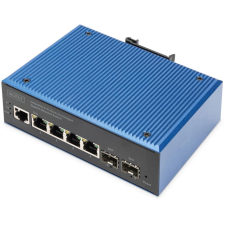Digitus Switch 4+2 -Port L2 managed Gigabit Ethernet (DN-651154) hub és switch