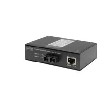 Digitus Switch Digitus Gigabit Ethernet Media Converter (DN-652101-1) hub és switch