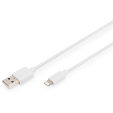 Digitus USB > Lightning (ST-ST) 2m Digitus White (DB-600106-020-W) - Átalakítók kábel és adapter