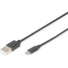 Digitus USB Micro USB Átalakító Fekete 1m DB-300127-010-S kábel és adapter