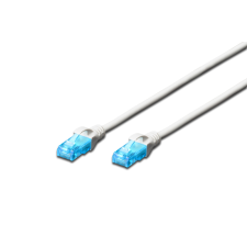 Digitus UTP CAT5e Prémium patch kábel 5m Fehér kábel és adapter