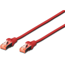 Digitus UTP CAT6 Összekötő Piros 1m DK-1644-010-R-10 kábel és adapter