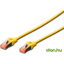 Digitus UTP CAT6 Összekötő Sárga 10m DK-1644-100/Y kábel és adapter