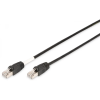 Digitus UTP Összekötő Fekete 2m DK-1644-020/BL-OD