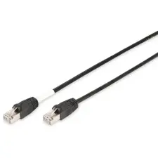 Digitus UTP Összekötő Fekete 2m DK-1644-020/BL-OD kábel és adapter