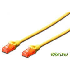Digitus UTP Összekötő Sárga 10m DK-1617-100/Y kábel és adapter