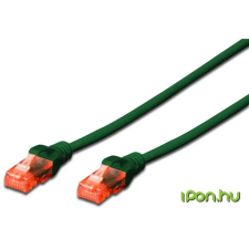 Digitus UTP Összekötő Zöld 5m DK-1617-050/G kábel és adapter