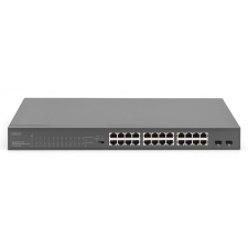 Digitus ZUB Digitus Gigabit Ethernet 24-port + 2 Combo (DN-95348-1) hub és switch