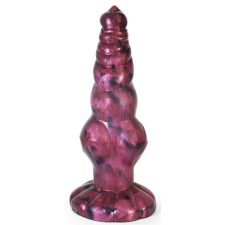  Dildo Monster Bad Twisto – ívelt, prémium dildo 20 x 7 cm műpénisz, dildó