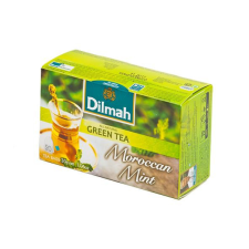 DILMAH Zöld tea, 20x1,5g, DILMAH "Marokkói menta" tea