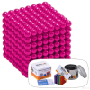 Dilnox 512 darabos mágneses golyó szett PINK