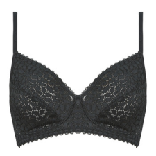 DIM Merevítő nélküliek DAILY DENTELLE SANS ARMATURE Fekete 95B melltartó