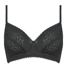 DIM Merevítő nélküliek DAILY DENTELLE SANS ARMATURE Fekete 95C