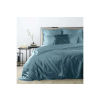  Dina egyszínű pamut-szatén ágyneműhuzat Petrolkék 160x200 cm - 70x80 cm 2db
