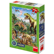Dino A dinoszauruszok világa - neon (8590878394155) puzzle, kirakós