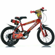Dino Bikes Cars piros gyerek bicikli 14-es méretben – Dino Bikes kerékpár gyermek kerékpár