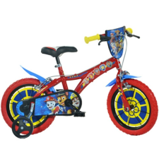 Dino Bikes Mancs Őrjárat piros-kék kerékpár 10-es méretben gyermek kerékpár