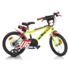 Dino Bikes Sport kerékpár Dino kerékpár 16&quot; élénksárga gyermek kerékpár