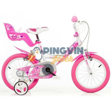 Dino Bikes Szívecskés kerékpár 14-es méretben gyermek kerékpár
