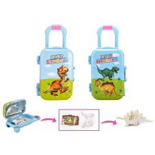  Dinó csontváz kofferban 6x10 x4cm játékfigura