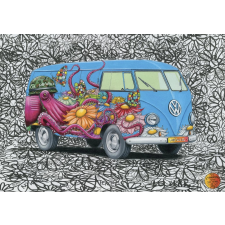  Dino Hippies VW 500 darabos puzzle puzzle, kirakós