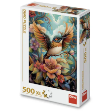 Dino kismadár puzzle, 500 darabos puzzle, kirakós