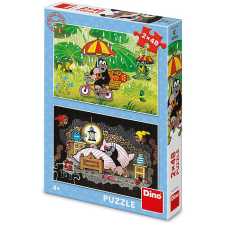 Dino Kisvakond napja, 2×48 darabos puzzle, kirakós