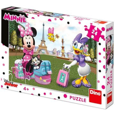 Dino Minnie Párizsban 24 darab puzzle, kirakós