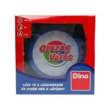 Dino : Ország-város kártyajáték - Társasjáték társasjáték