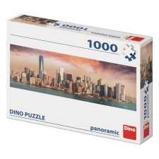 Dino panorámás kirakó Manhattan alkonyatkor, New York 1000 darabos puzzle, kirakós