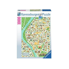 Dino Puzzle 1000 db - Sevilla térképe puzzle, kirakós