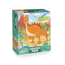Dínó puzzle 48 darabos készlet puzzle, kirakós