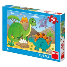  Dino Puzzle 48 db - Dínók puzzle, kirakós