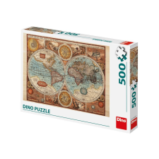 Dino Puzzle 500 db - Világtérkép 1626-ból puzzle, kirakós