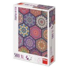 Dino Puzzle 500 XL -mandala puzzle, kirakós