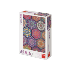  Dino Puzzle 500 XL -mandala (51558) puzzle, kirakós