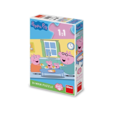 Dino puzzle Peppa malac ebéd maxi 24 darabos puzzle, kirakós