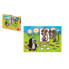  Dino puzzle vakond festő 24 darabos puzzle, kirakós