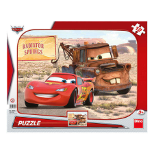 Dino Puzzle - Villám McQueen kefe (12 darab) puzzle, kirakós