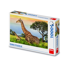 Dino puzzle zsiráf család 1000 darabos puzzle, kirakós
