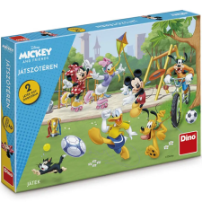 Dino Toys Mickey Egér és barátai a játszótéren 2 az 1-ben társasjáték társasjáték