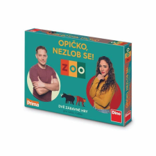 Dino ZOO kétoldalas Ki nevet a végén és Állatkerti séta társasjáték társasjáték