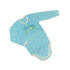 DinoDini Hosszú ujjú body - Kék Macis - 86 kombidressz, body