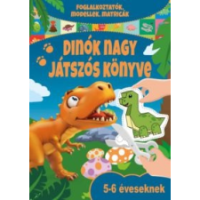 Dinók nagy játszós könyve gyermek- és ifjúsági könyv