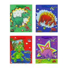  Dínós ajándéktasak 18x23x8cm 71994 ajándéktasak