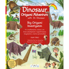 Dinosaur Origami Adventure with Dr. Dinosaur – Niwa Taiko idegen nyelvű könyv