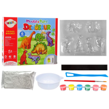 Dinoszaurusz gipsz mágnesek DIY készlet kreatív és készségfejlesztő