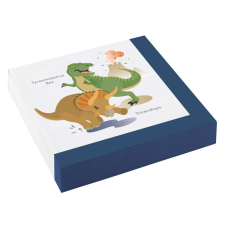 Dinoszaurusz Happy szalvéta 20 db-os 33x33 cm party kellék